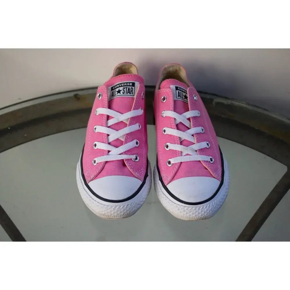 Converse Chuck Taylor All Star Ox 3J238 Pink Girl Shoe Canvas Low Top Youth sz 3